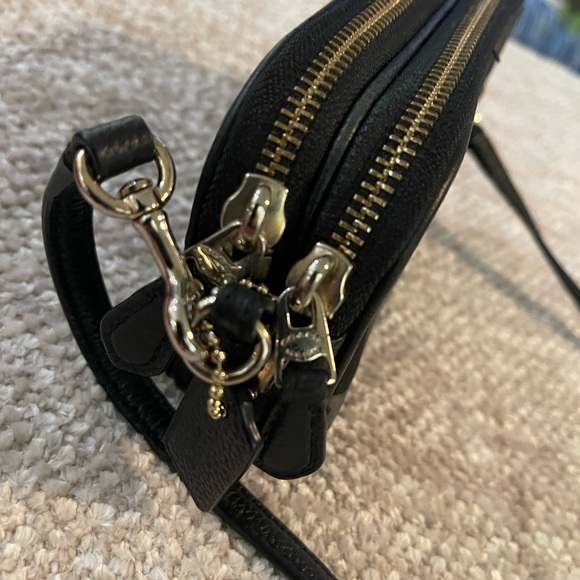 Coach Quilted Black Crossbody Bag - Picture 9 of 13